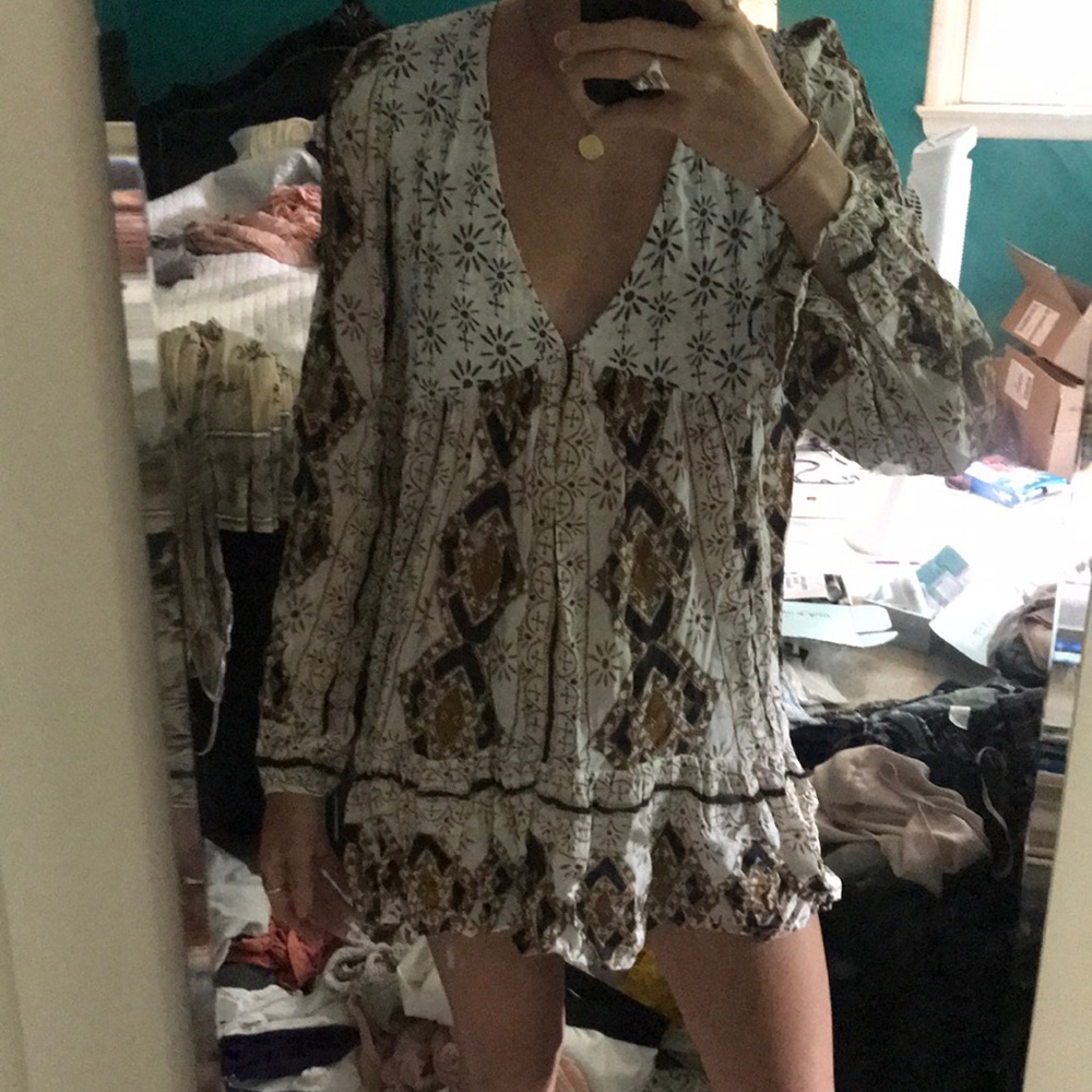 Free people tunic dress perfect condition